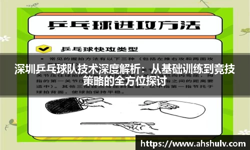 深圳乒乓球队技术深度解析：从基础训练到竞技策略的全方位探讨